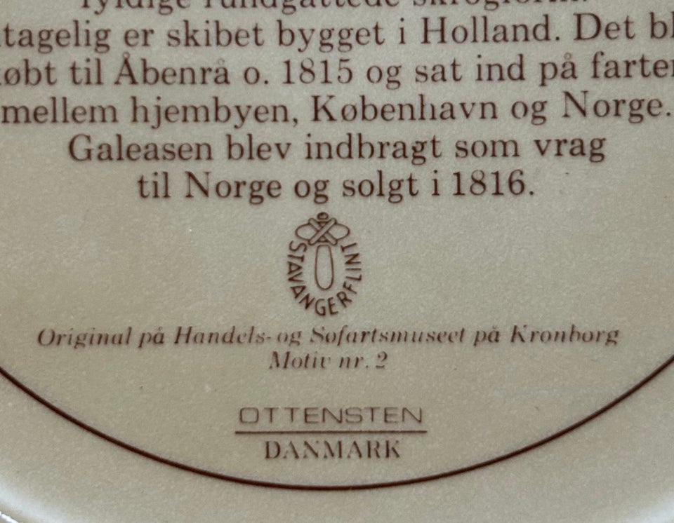 Gamle danske skibe - 1 - Brig