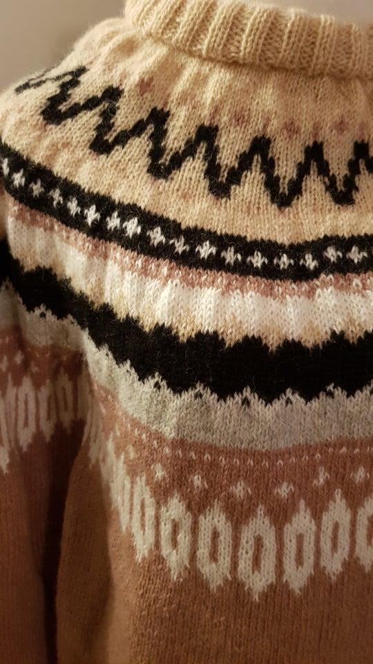 Sweater, Håndstrikket, str. 40