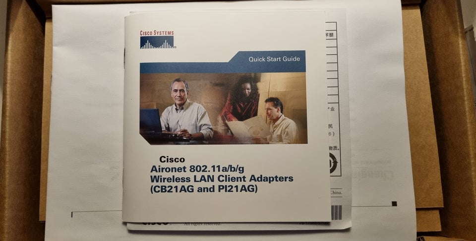 Netkort, wireless, CISCO