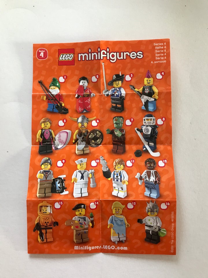 Lego Minifigures 8804