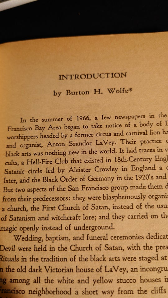 The Satanic Bible Anton S LaVey