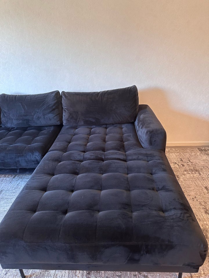 Sofa velour 6 pers