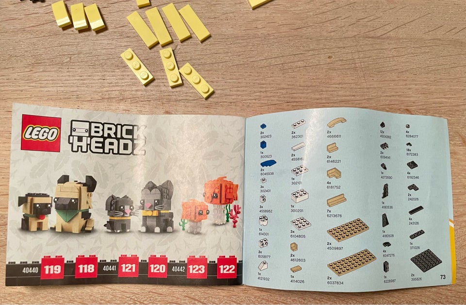 Lego andet, Brickheadz undulater