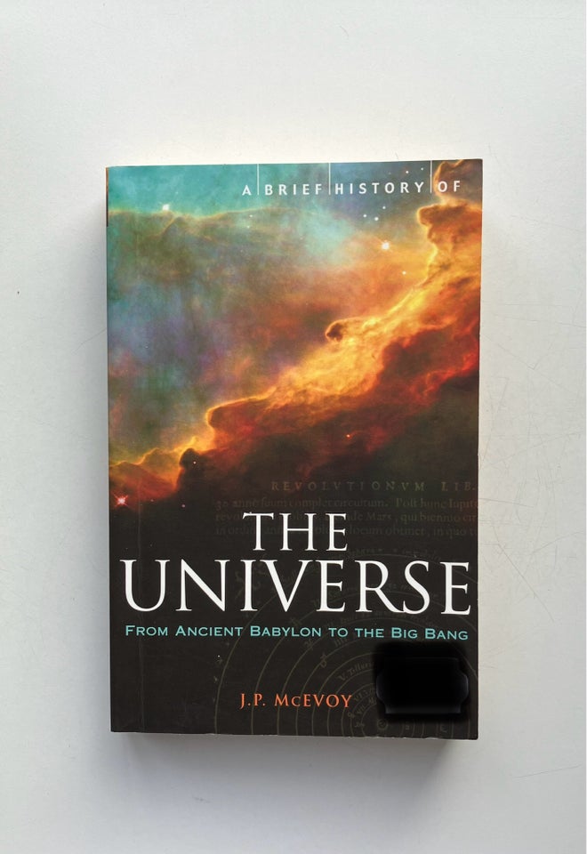 A brief history of the Universe, J.