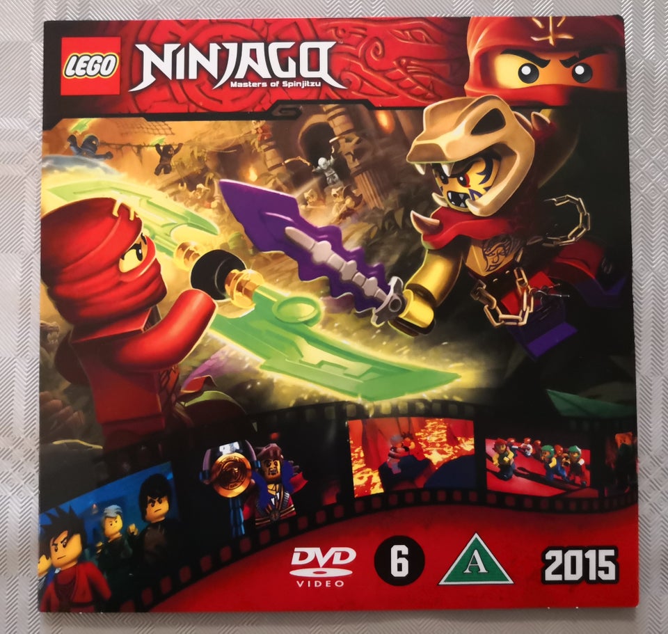 Lego "Ninjago" film NY, DVD,