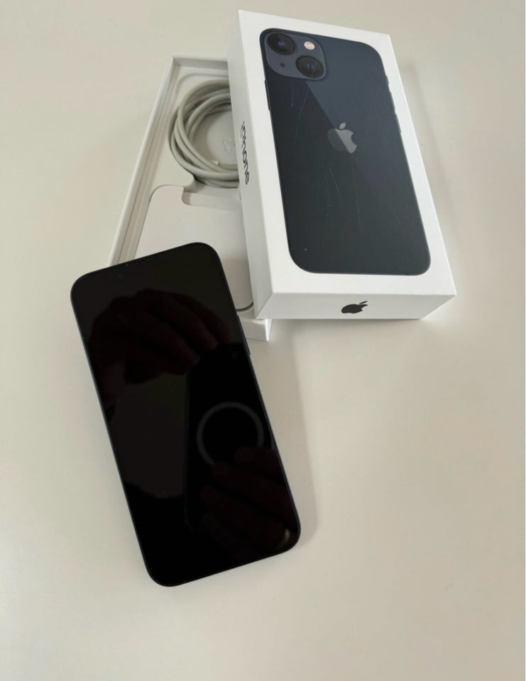 iPhone 13 Mini, 128 GB, sort