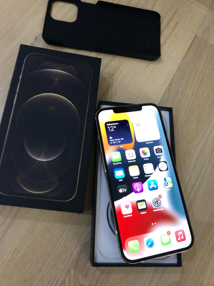 iPhone 12 Pro, 256 GB, guld