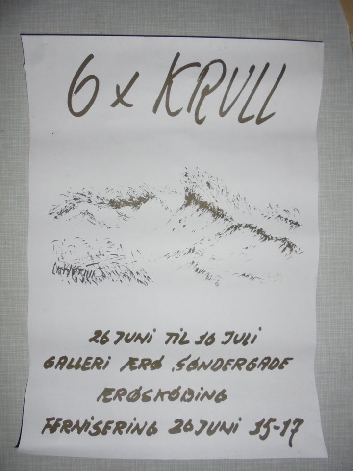 Plakat, motiv: 6 x Krull, b: 29 h: 42