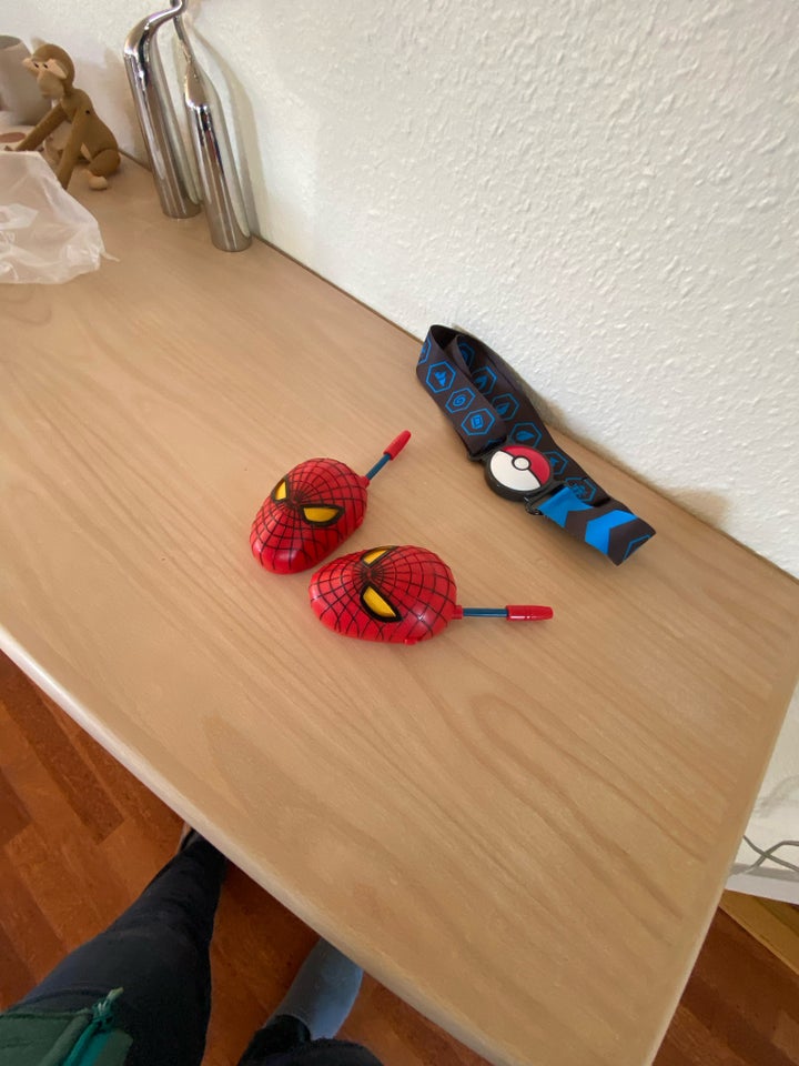 Walkie talkies fra Spider-man