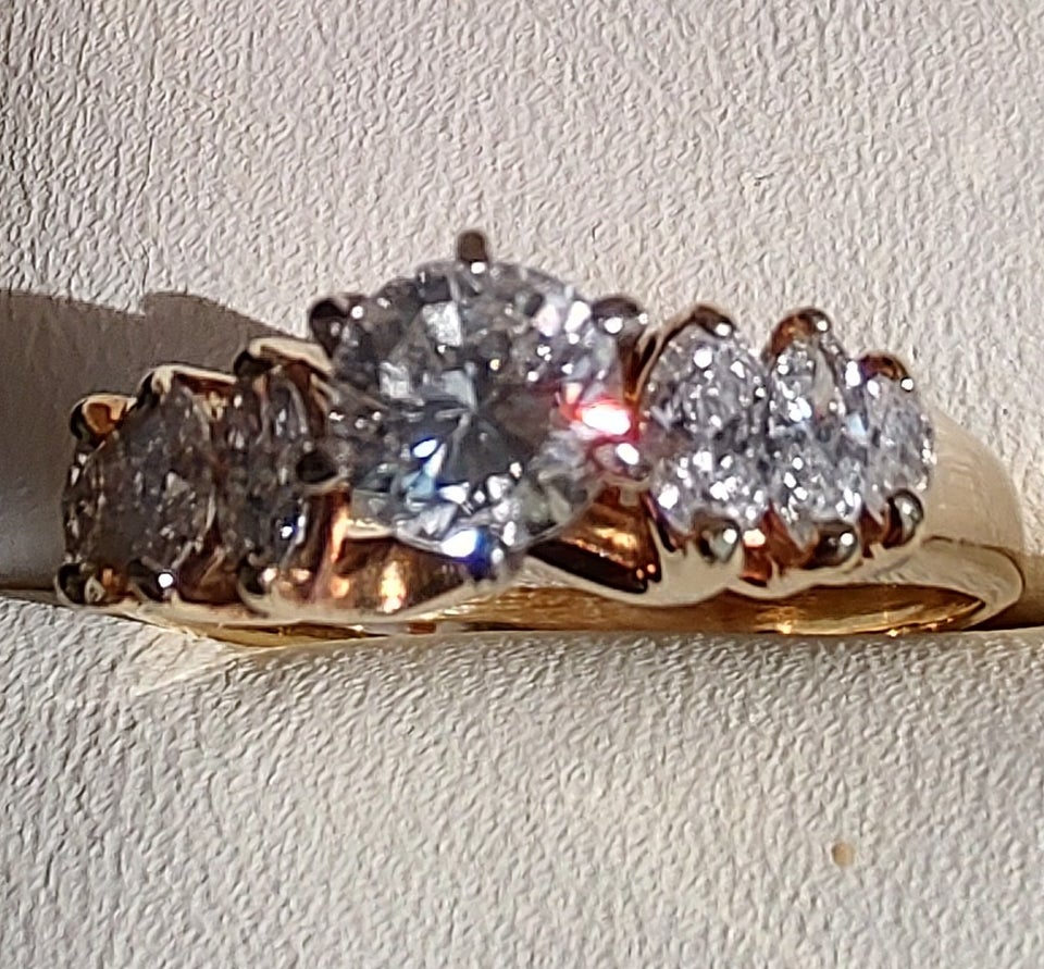 Ring, diamant