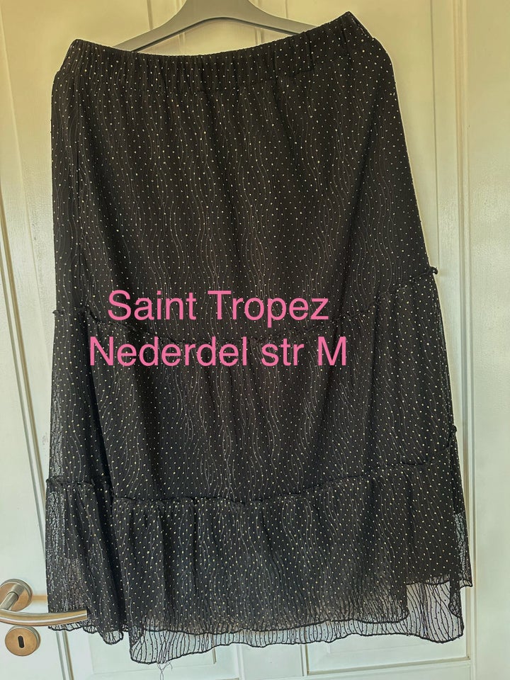 str. 38, Saint Tropez, Sort med guld