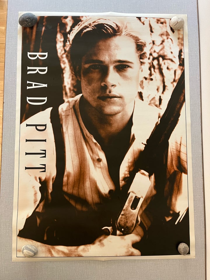 Idolplakater Brad Pitt + Johnny