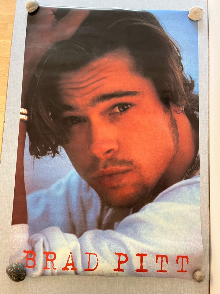 Idolplakater Brad Pitt + Johnny