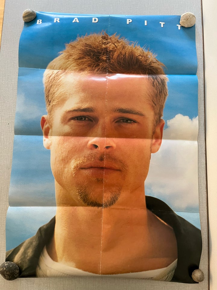 Idolplakater Brad Pitt + Johnny