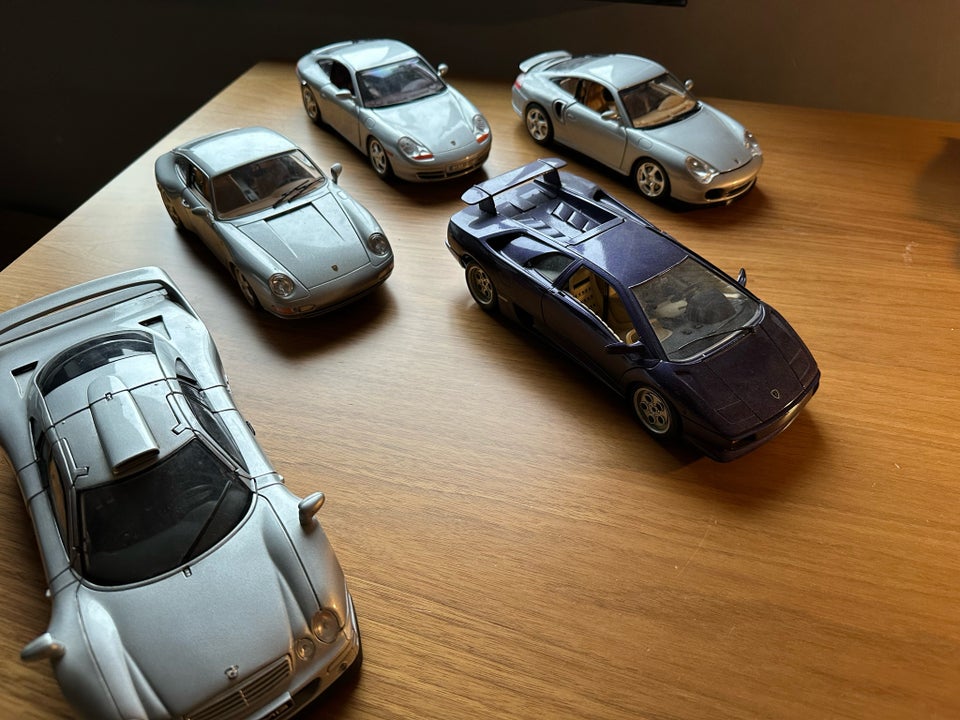 Modelbil, Ferrari, Porsche