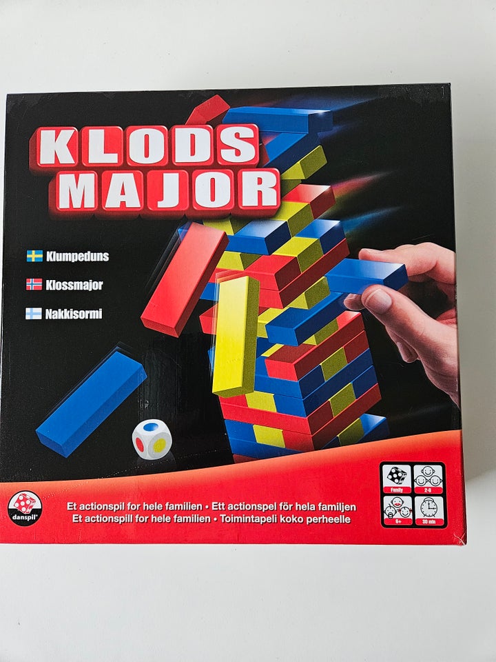 Klods major, Børnespil, andet spil