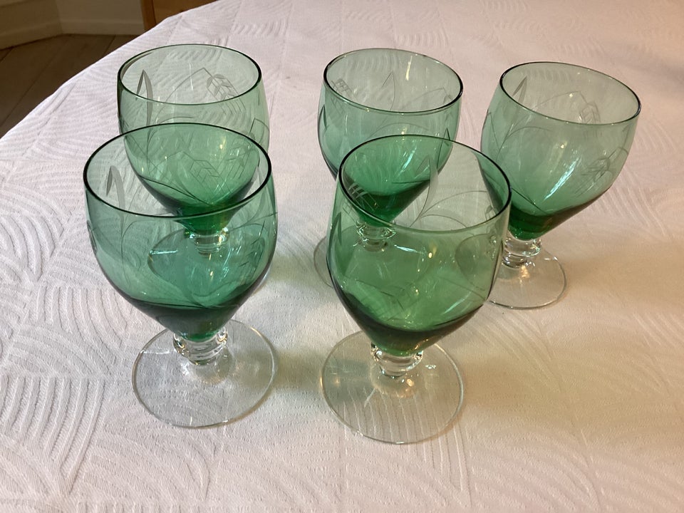 Glas Grønne hvidvinsglas “