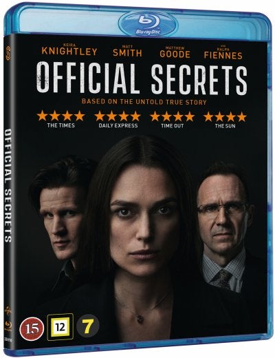 (Ny) Official Secrets - Blu-Ray,