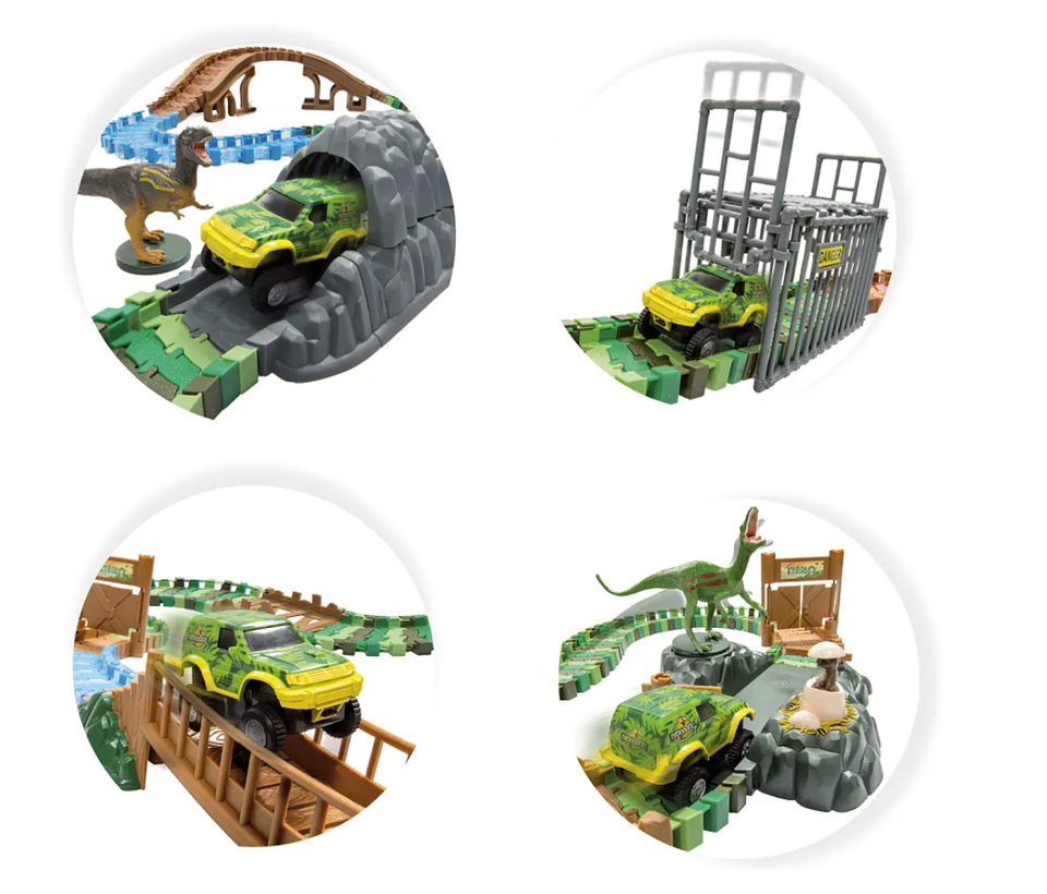 Flexi Trax Jurassic Adventure,