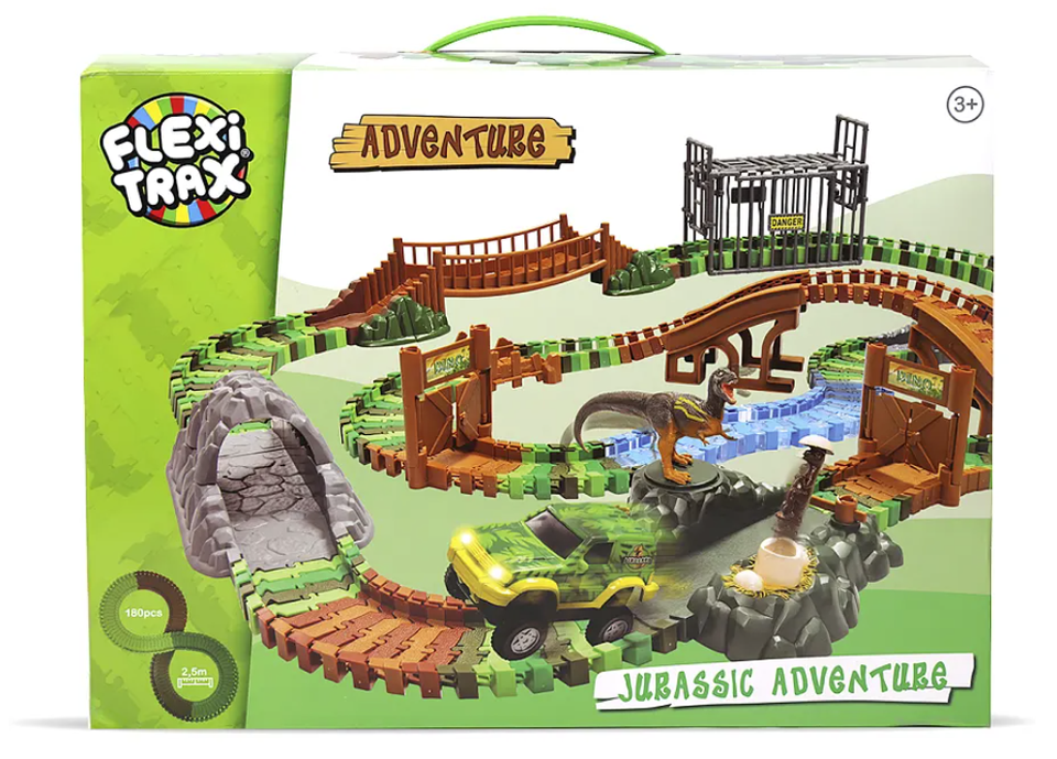 Flexi Trax Jurassic Adventure,