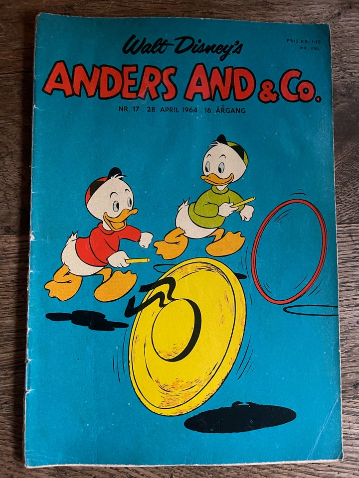 Anders And 1964 nr. 17, Walt Disney,