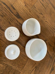 Porcelæn Sukker og fløde sæt samt