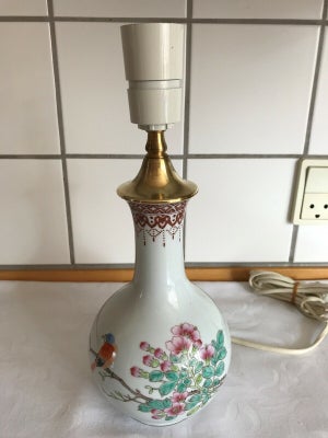 Porcelæn Lampe  Kina