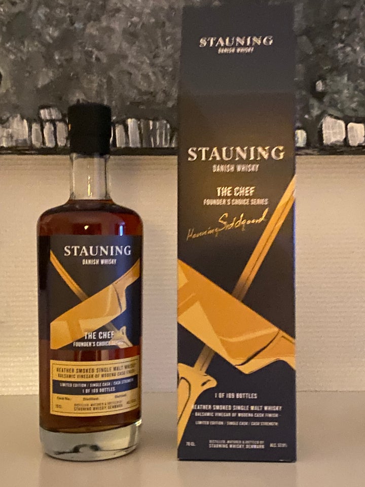 Spiritus, whisky stauning