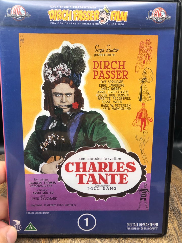 Charlies tante, DVD, familiefilm