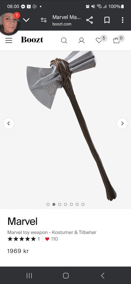 Våben, stormbreaker, Marvel