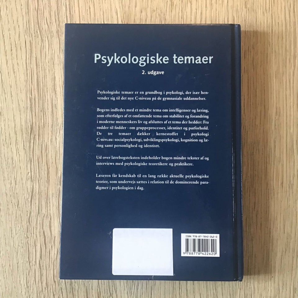 Psykologiske temaer. 2. udgave,