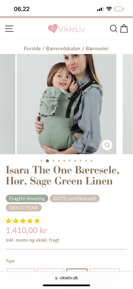 Bæresele, Bæresele , Isara