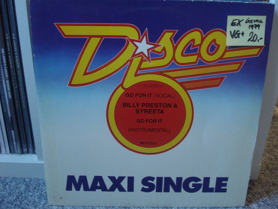 Maxi-single 12", Billy Preston 