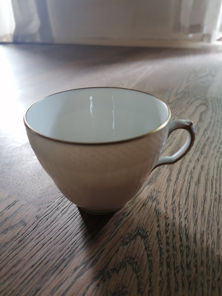 Porcelæn Kaffekop med underkop