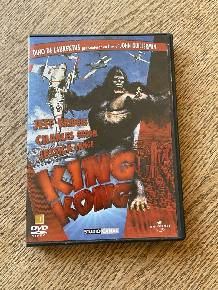 King Kong (1976), DVD, action