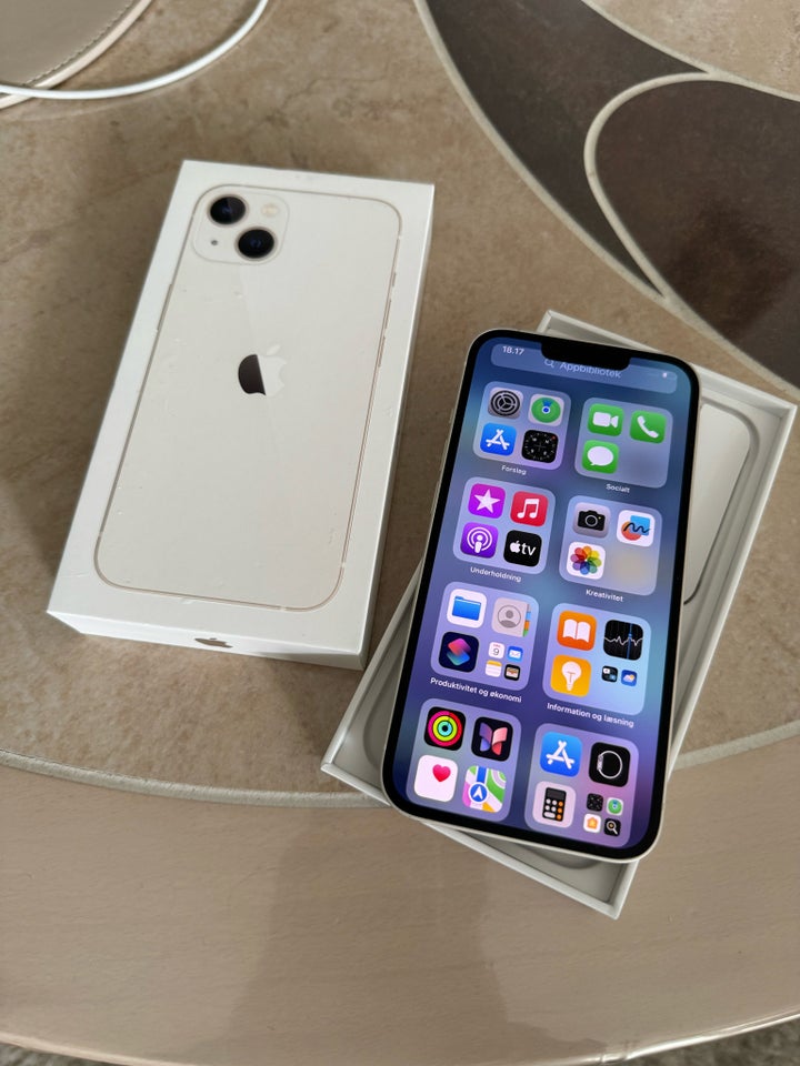iPhone 13 128 GB hvid