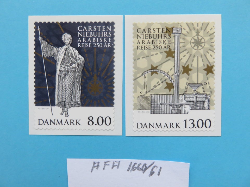 Danmark, postfrisk, AFA 1660/61