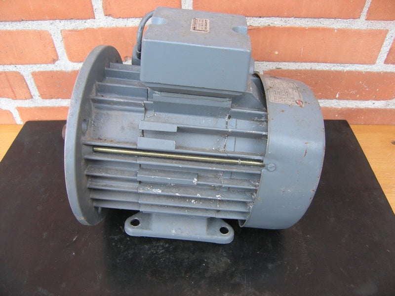 Elmotor 230V, 0,55kW, 1380 o/min