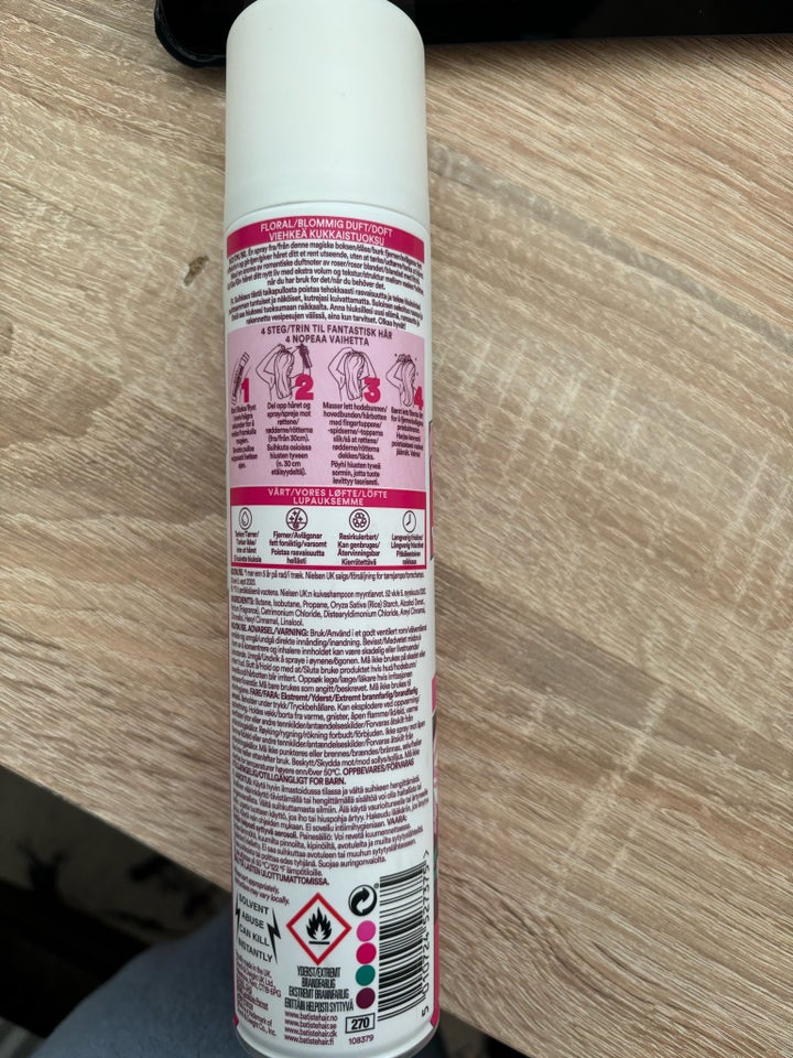 Hårpleje og tilbehør, Dry shampoo,