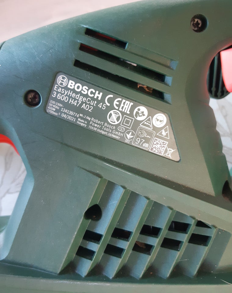 Hækkeklipper, Bosch Easy Hedgecut