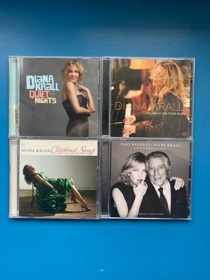 DIANA KRALL: 4 CD ALBUMS, andet