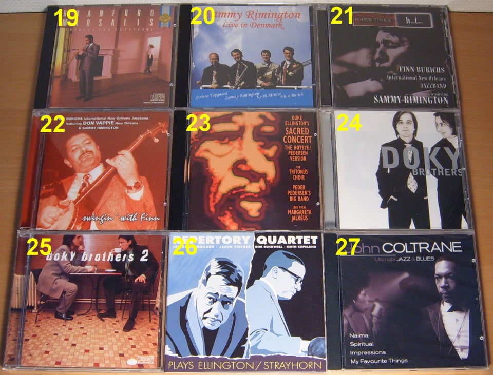 Various: Jazz/Blues CD-albums -