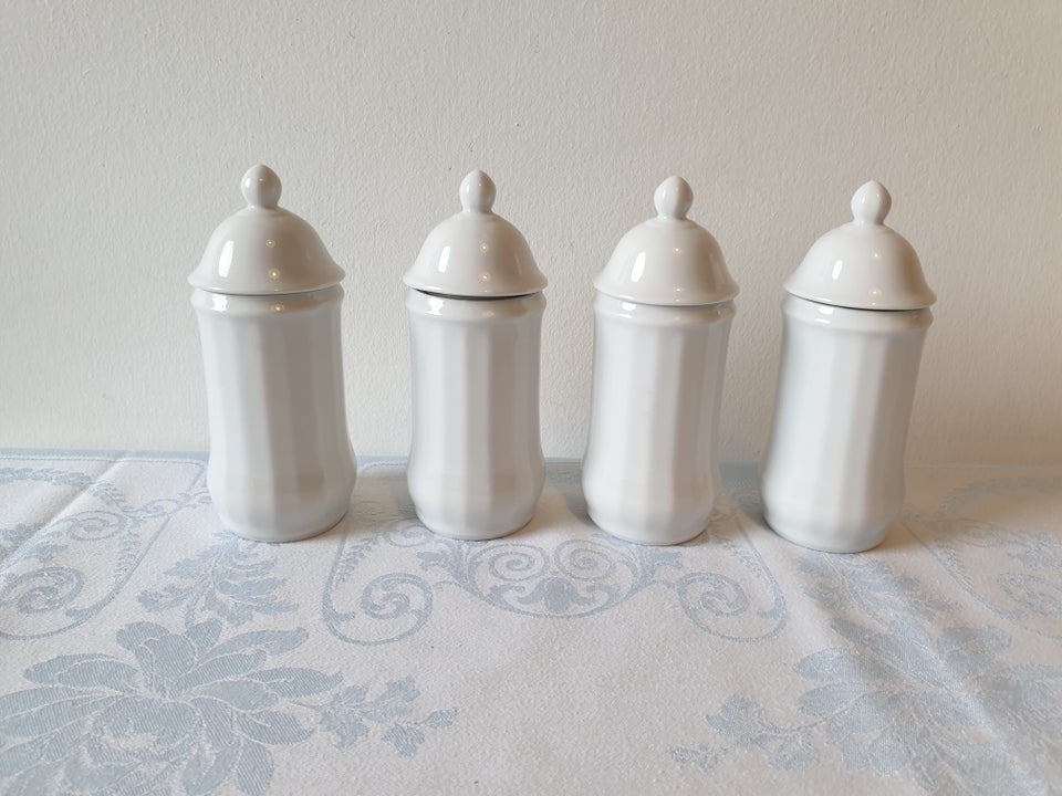 Porcelæn Krydderiglas krukker