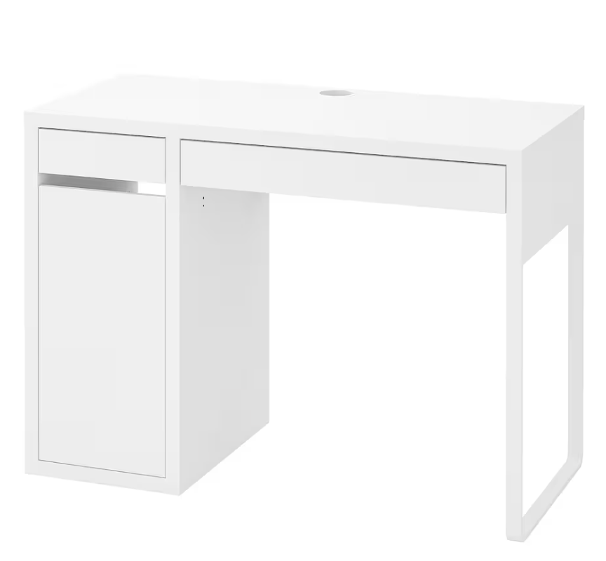 Skrivebord, IKEA, b: 105 d: 50 h: 75