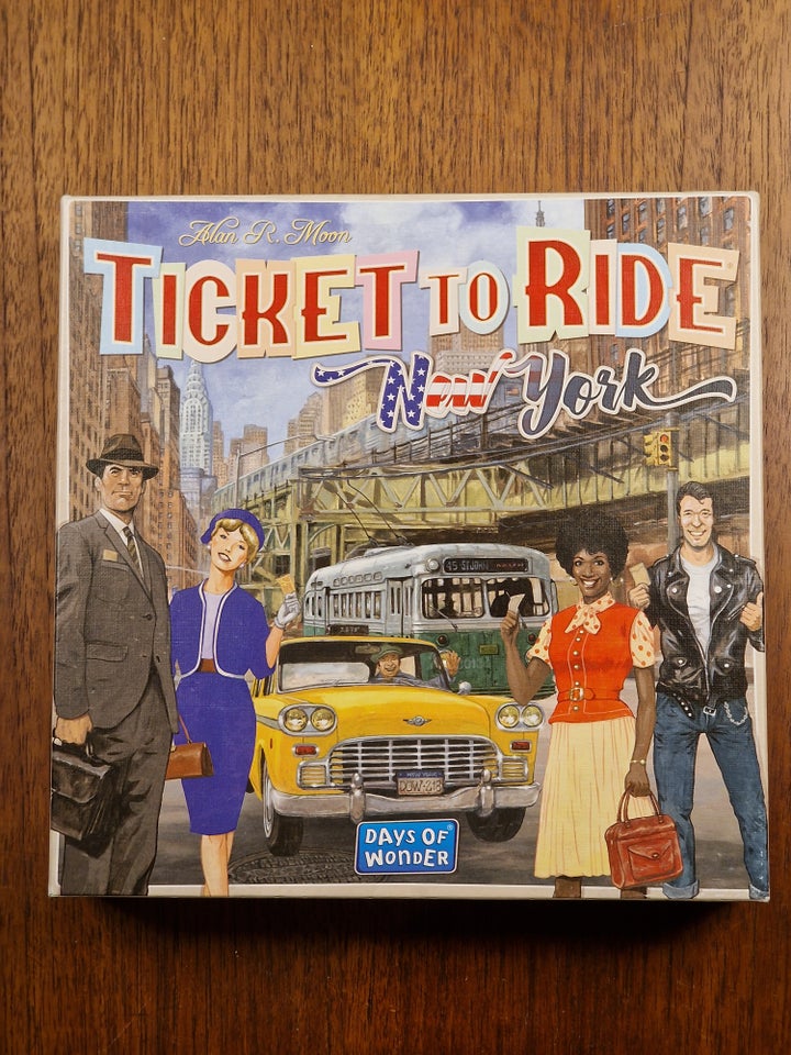 Ticket to Ride: New York brætspil