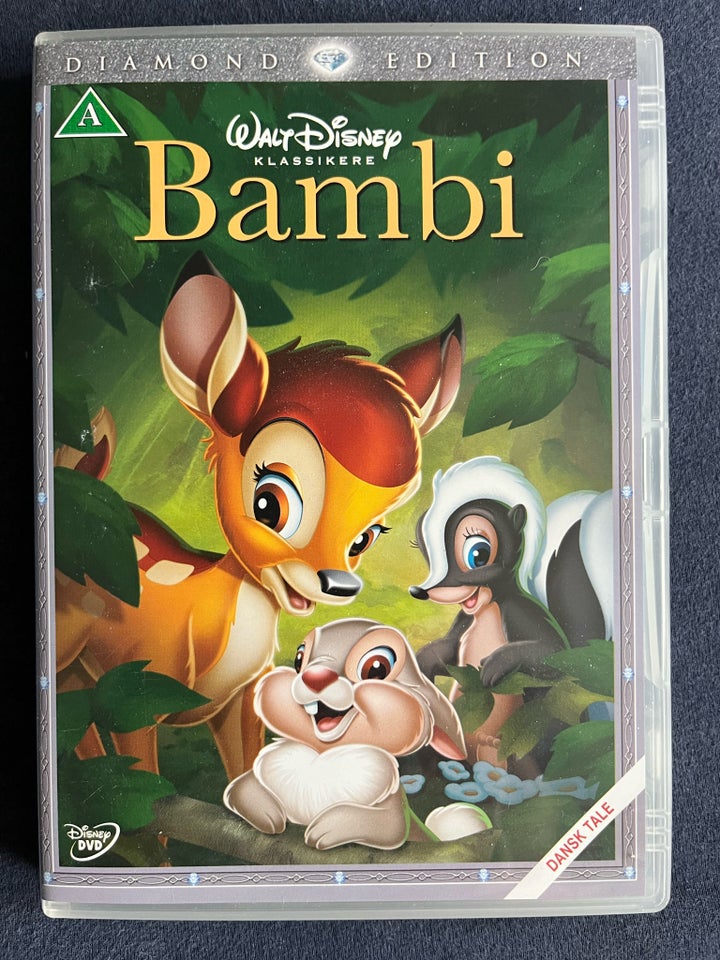 Bambi, instruktør Walt Disney, DVD