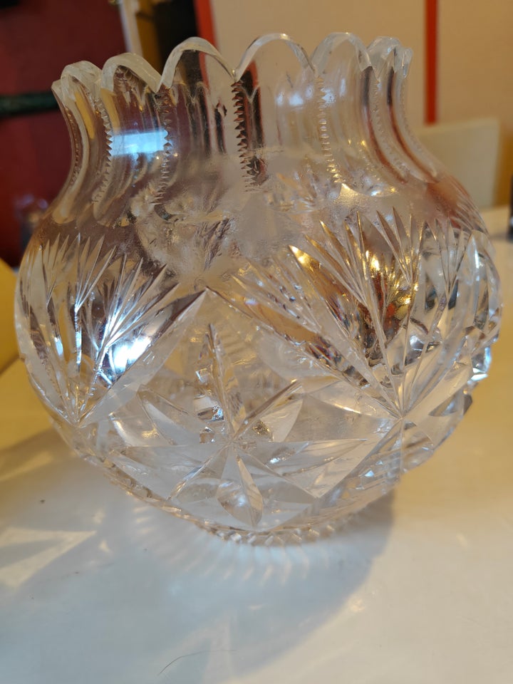 Glas Krystal vase