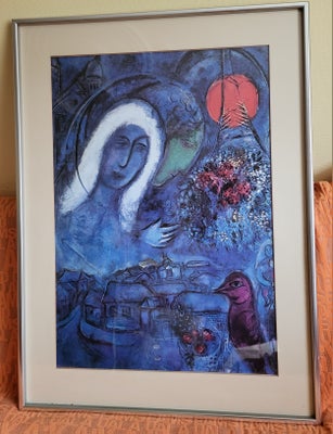 Litografisk tryk Marc Chagall  b: