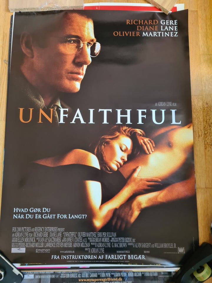 Filmplakat motiv: Unfaithful