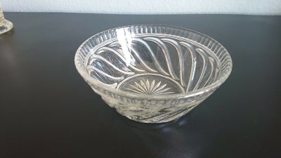 Glas Vase skål og bakke